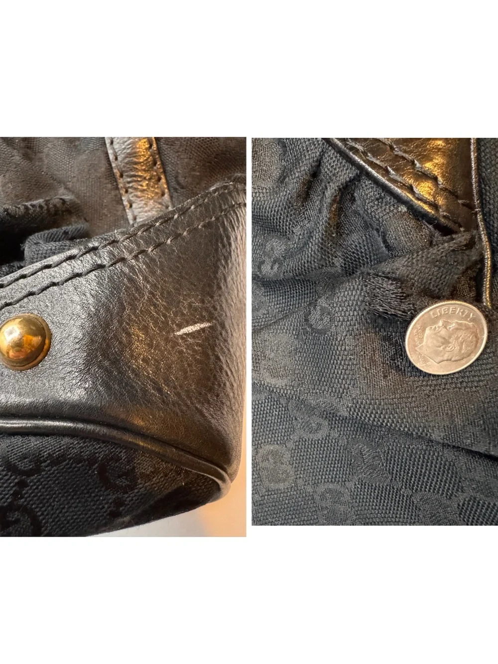 Gucci Jockey tote, 2000s–early 2010s era (post–Tom Ford) incl original dust bag